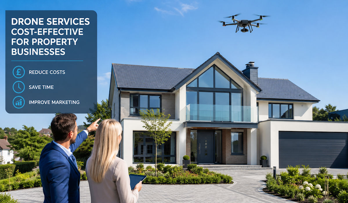 Why Using A Drone Property Service Is The Best Cost-Effective Option