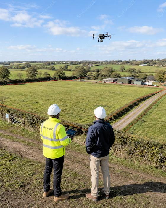 SkyFocusUK - Land Overview - Imagery And Video Services